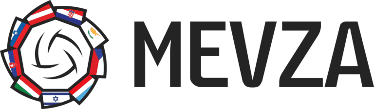 Logo der Mitteleuropäischen Volleyball Association (MEVZA)